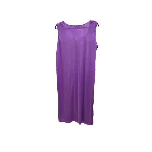 Lati Fashion Nightgown Sleeveless Lace Collar Size XL See Measurements - Picture 4 of 7